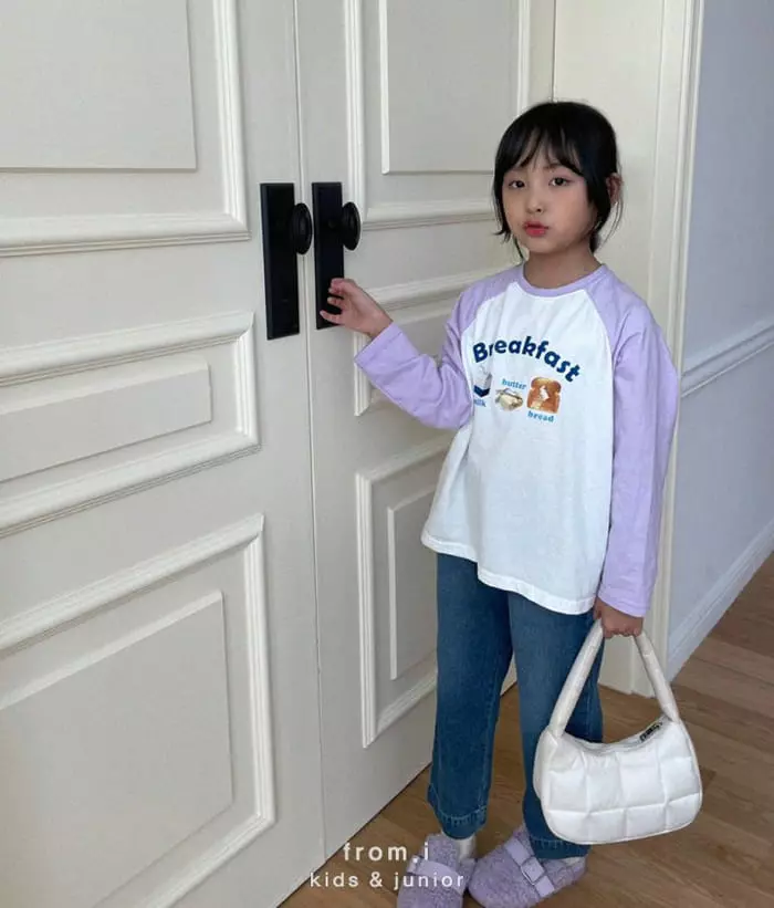 From I - Korean Children Fashion - #discoveringself - Breakfast Tee - 6