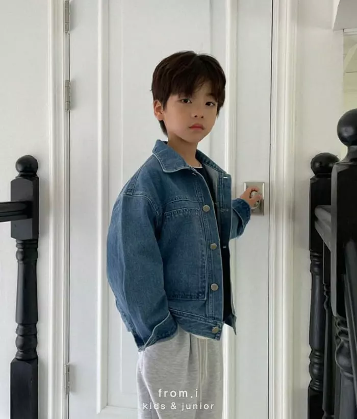 From I - Korean Children Fashion - #discoveringself - Denim Jacket
