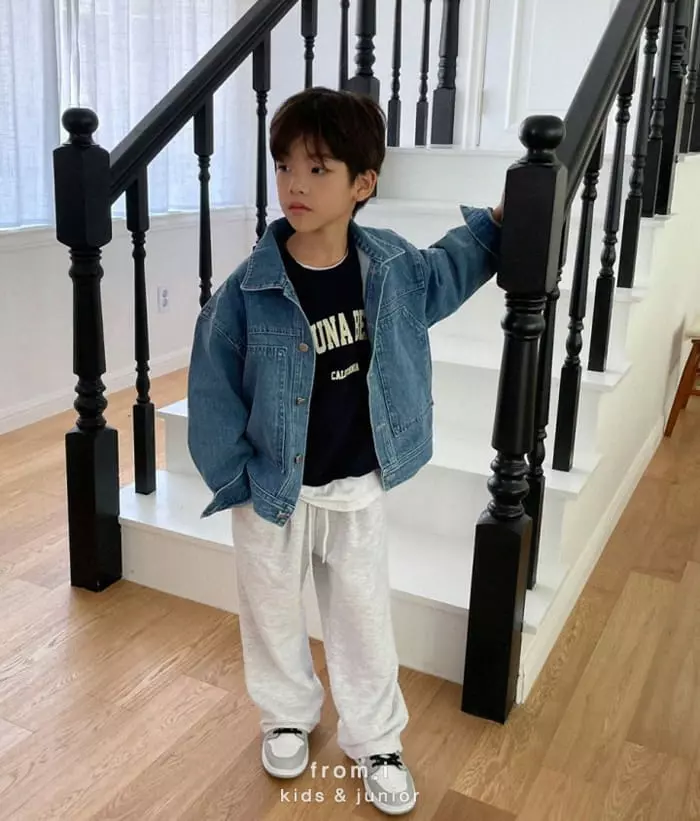 From I - Korean Children Fashion - #fashionkids - Denim Jacket - 2