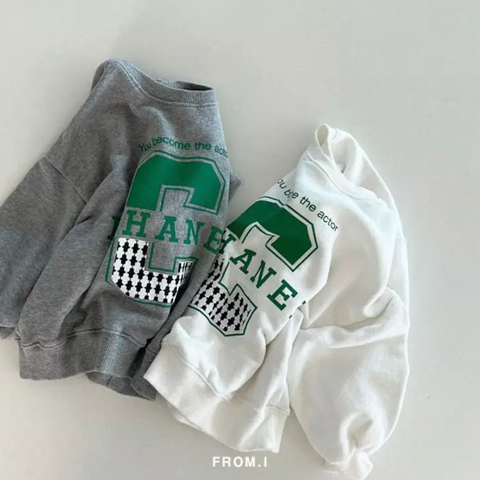 From I - Korean Children Fashion - #kidsstore - Channel Sweatshirt - 10