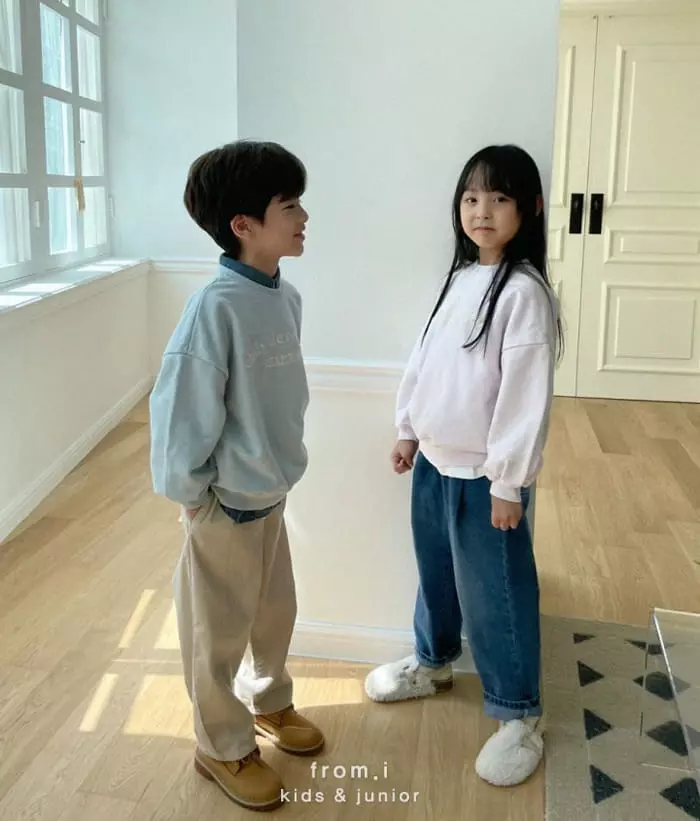 From I - Korean Children Fashion - #kidzfashiontrend - One Tuck Jeans - 9