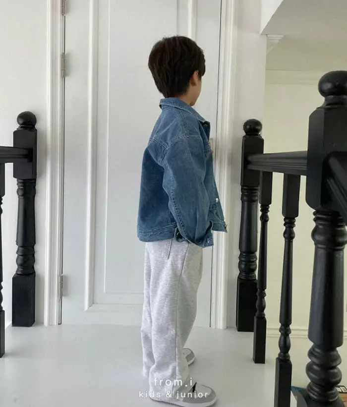 From I - Korean Children Fashion - #kidzfashiontrend - Denim Jacket - 5