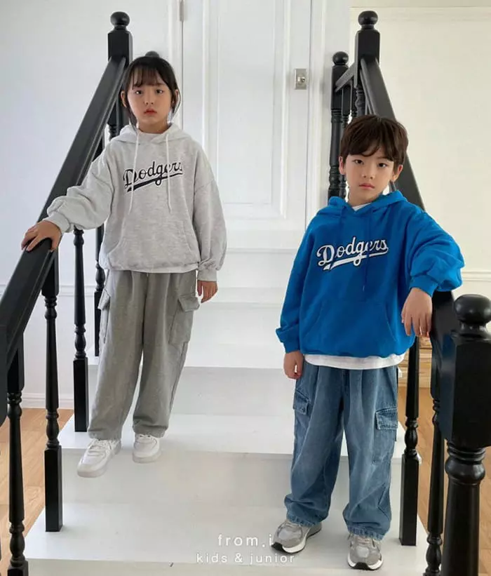 From I - Korean Children Fashion - #littlefashionista - Dadgers Hoody