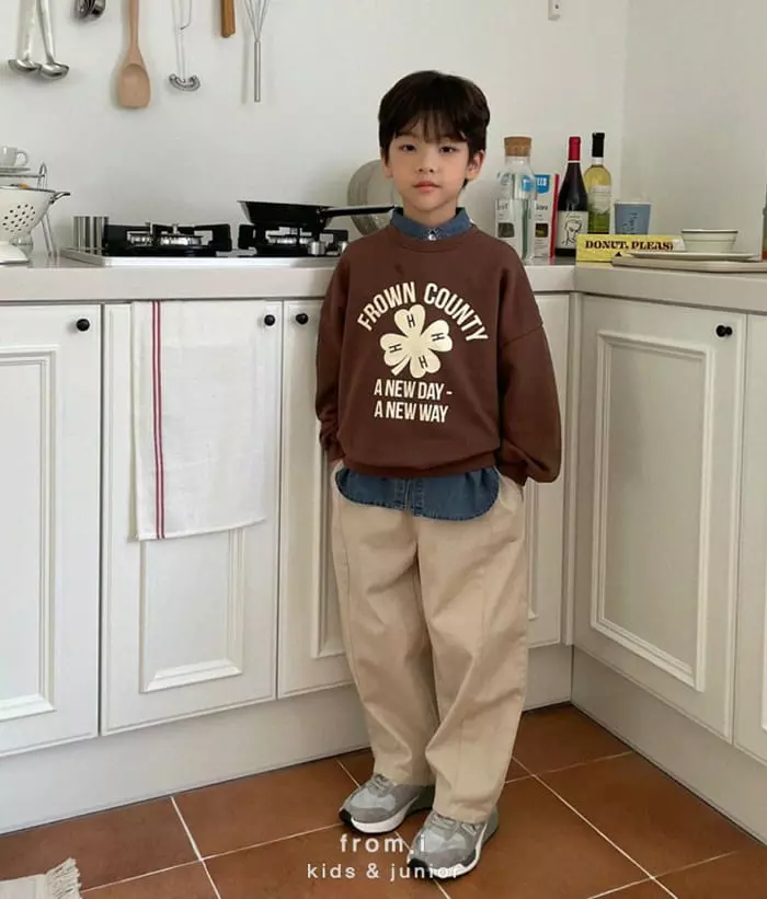 From I - Korean Children Fashion - #littlefashionista - Curved Pants - 2