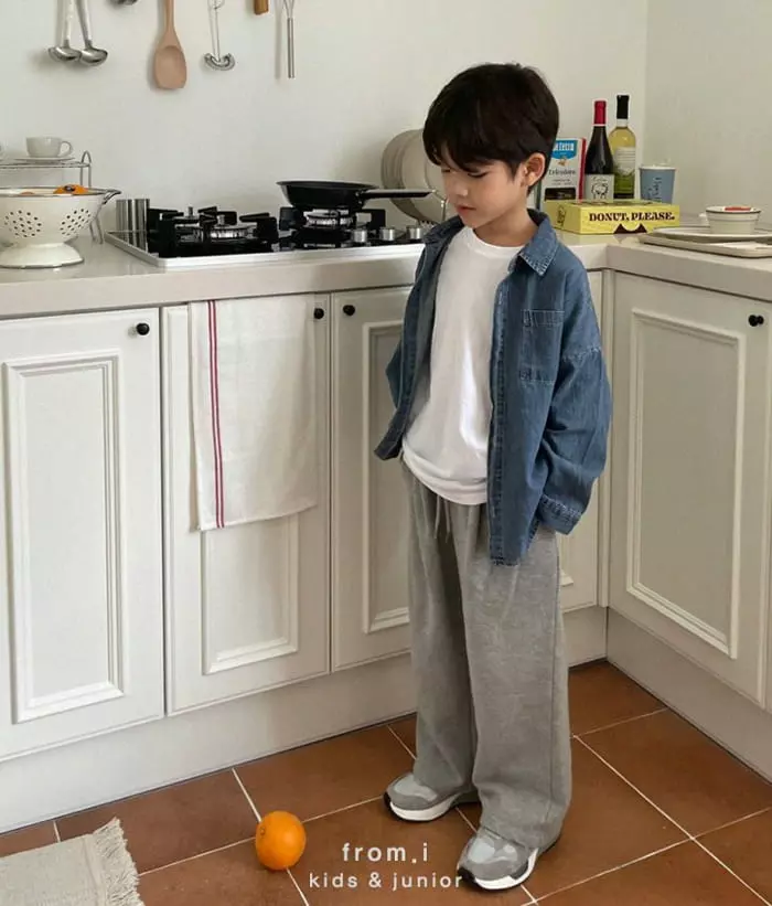 From I - Korean Children Fashion - #littlefashionista - Wide Pants - 4