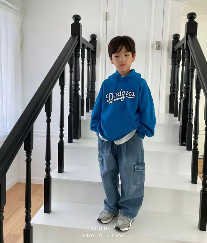From I - Korean Children Fashion - #minifashionista - Dadgers Hoody - 4