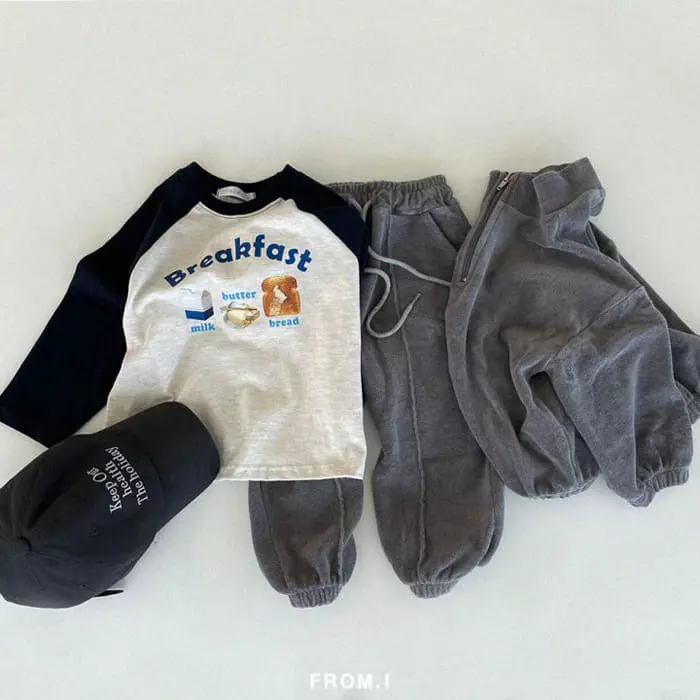 From I - Korean Children Fashion - #prettylittlegirls - Terry Zip-up Sweatshirt - 12