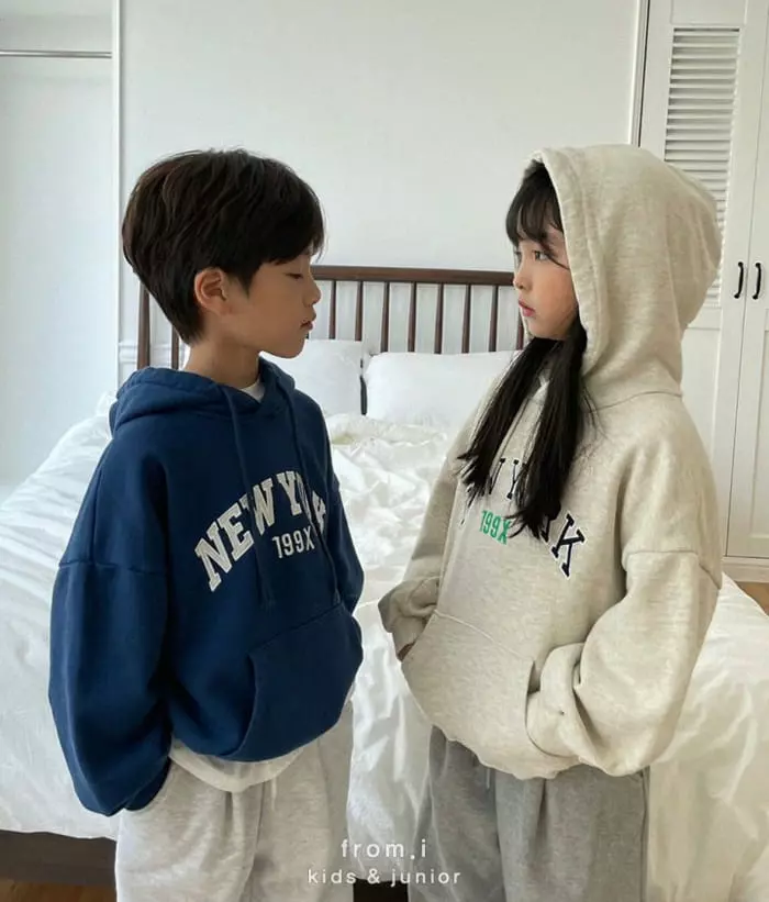 From I - Korean Children Fashion - #stylishchildhood - Newyork Hoody - 5