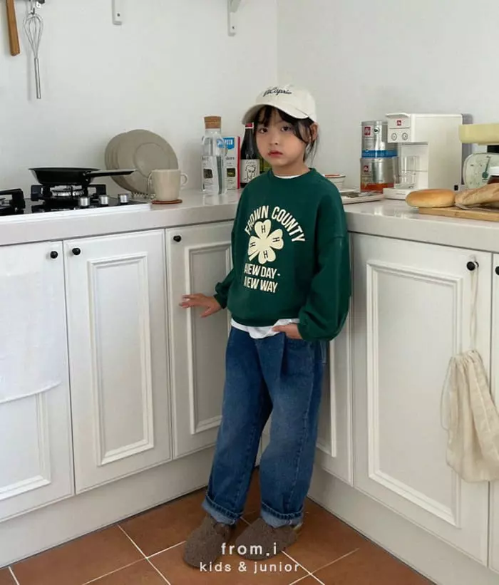 From I - Korean Children Fashion - #stylishchildhood - One Tuck Jeans