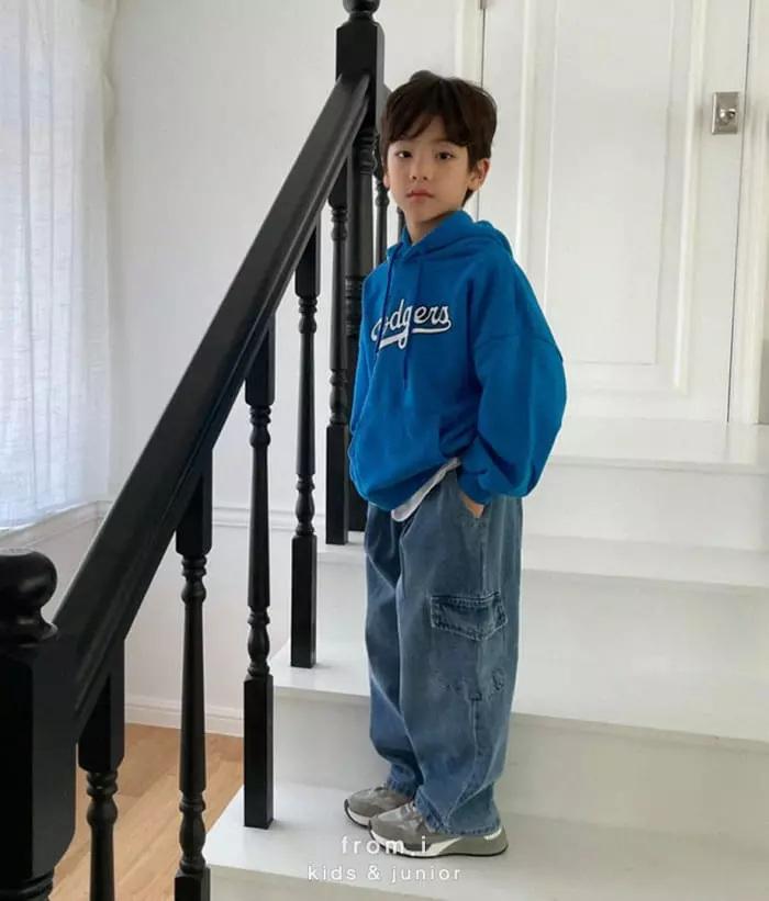 From I - Korean Children Fashion - #todddlerfashion - Dadgers Hoody - 5