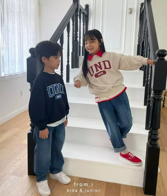 From I - Korean Children Fashion - #toddlerclothing - UND Sweatshirt - 2