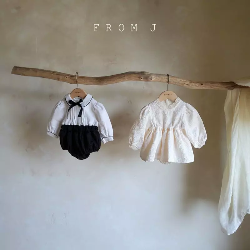 From J - Korean Baby Fashion - #babyboutique - Pintuck Bodysuit - 7