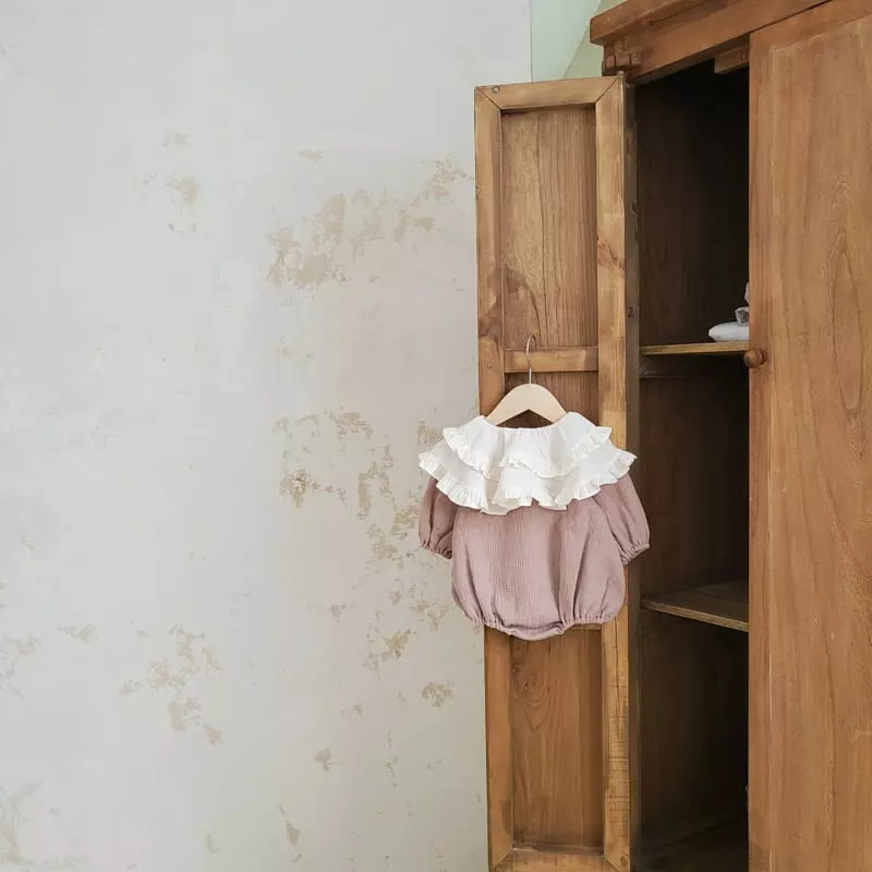 From J - Korean Baby Fashion - #babyboutique - Twice Frill Bodysuit - 11