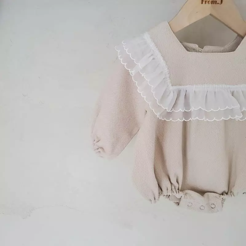 From J - Korean Baby Fashion - #babyboutique - Ami Frill bOdysuit - 8