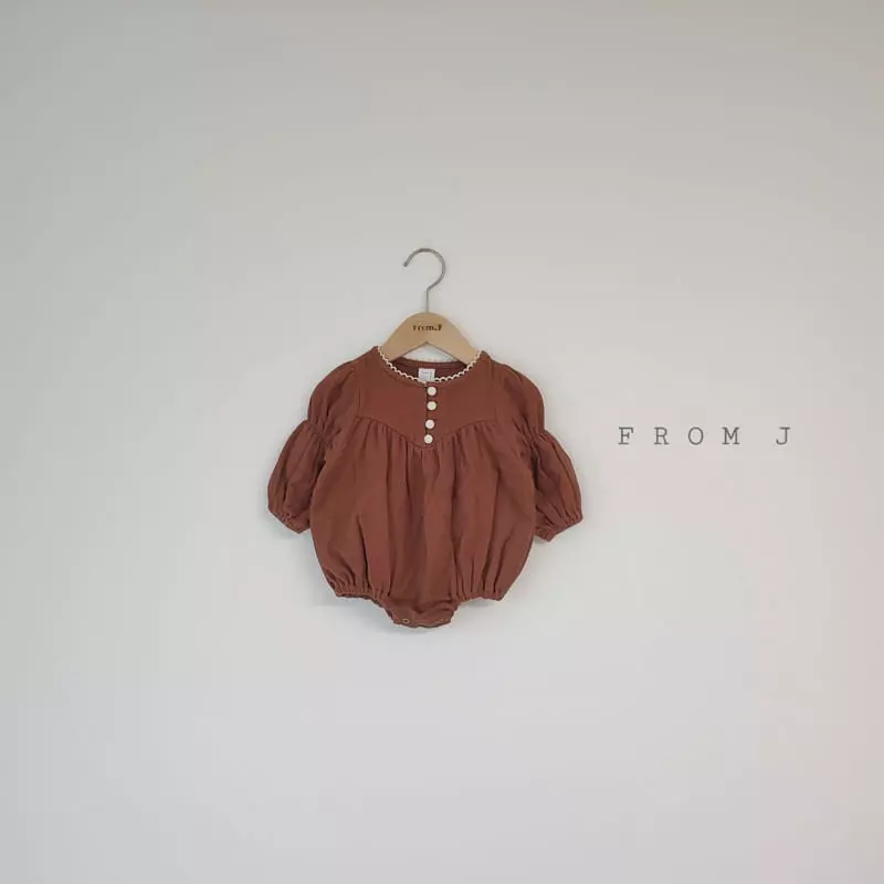 From J - Korean Baby Fashion - #babyclothing - Bubble Bean Bodysuit - 2