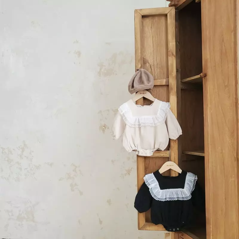 From J - Korean Baby Fashion - #babyclothing - Ami Frill bOdysuit - 11