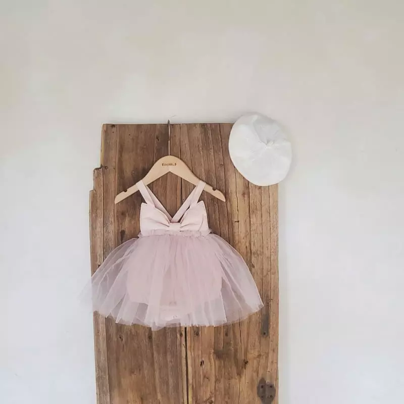 From J - Korean Baby Fashion - #babyclothing - Ribbon Sha Bodysuit - 11