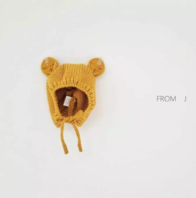 From J - Korean Baby Fashion - #babyfashion - Babay Knit Mickey Bonnet - 3