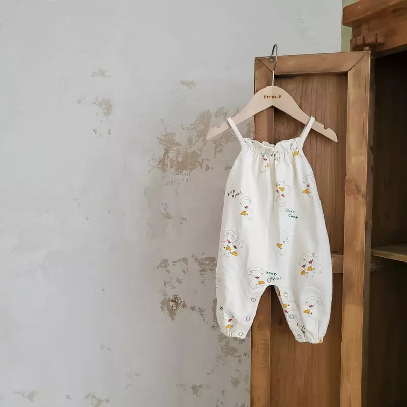 From J - Korean Baby Fashion - #babyfever - Donald Balloon Bodysuit - 7