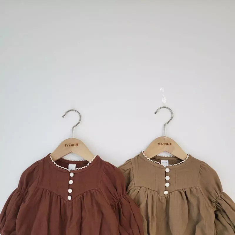 From J - Korean Baby Fashion - #babyfashion - Bubble Bean Bodysuit - 4