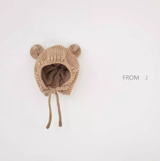 From J - Korean Baby Fashion - #babyfashion - Babay Knit Mickey Bonnet - 4