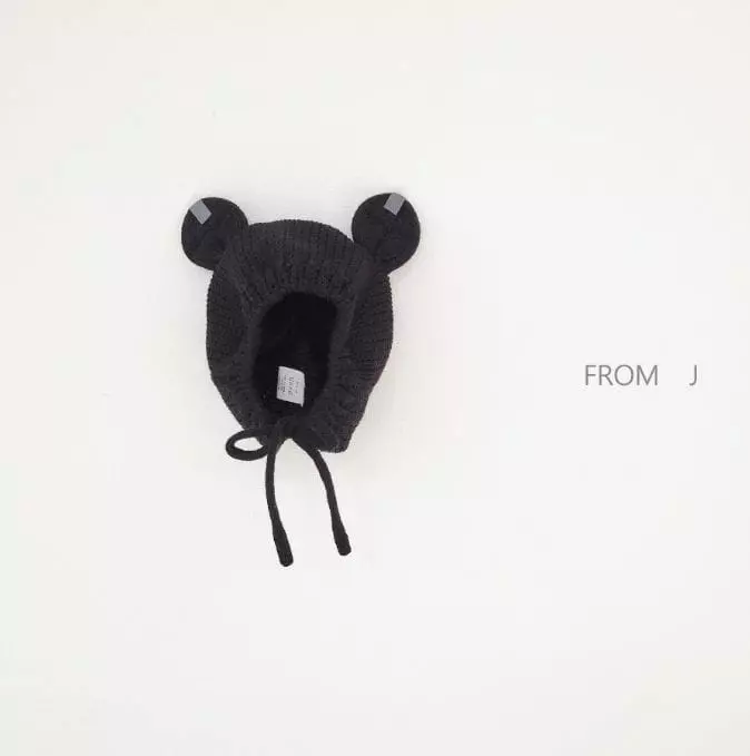 From J - Korean Baby Fashion - #babygirlfashion - Babay Knit Mickey Bonnet - 5