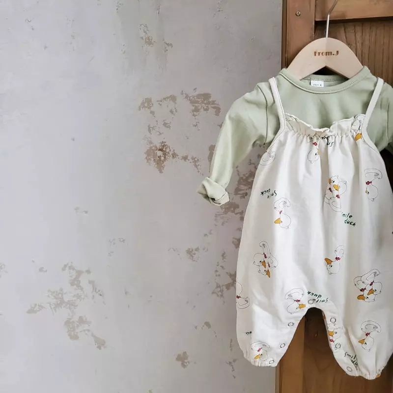 From J - Korean Baby Fashion - #babylifestyle - Donald Balloon Bodysuit - 9