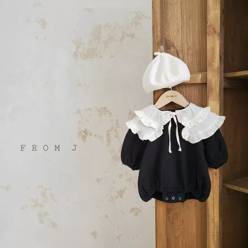 From J - Korean Baby Fashion - #babylifestyle - Twice Frill Bodysuit - 2