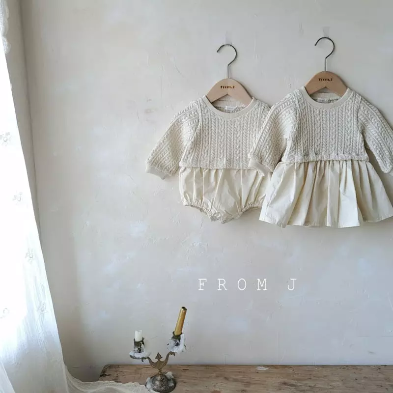 From J - Korean Baby Fashion - #babylifestyle - Twist Bodysuit - 2