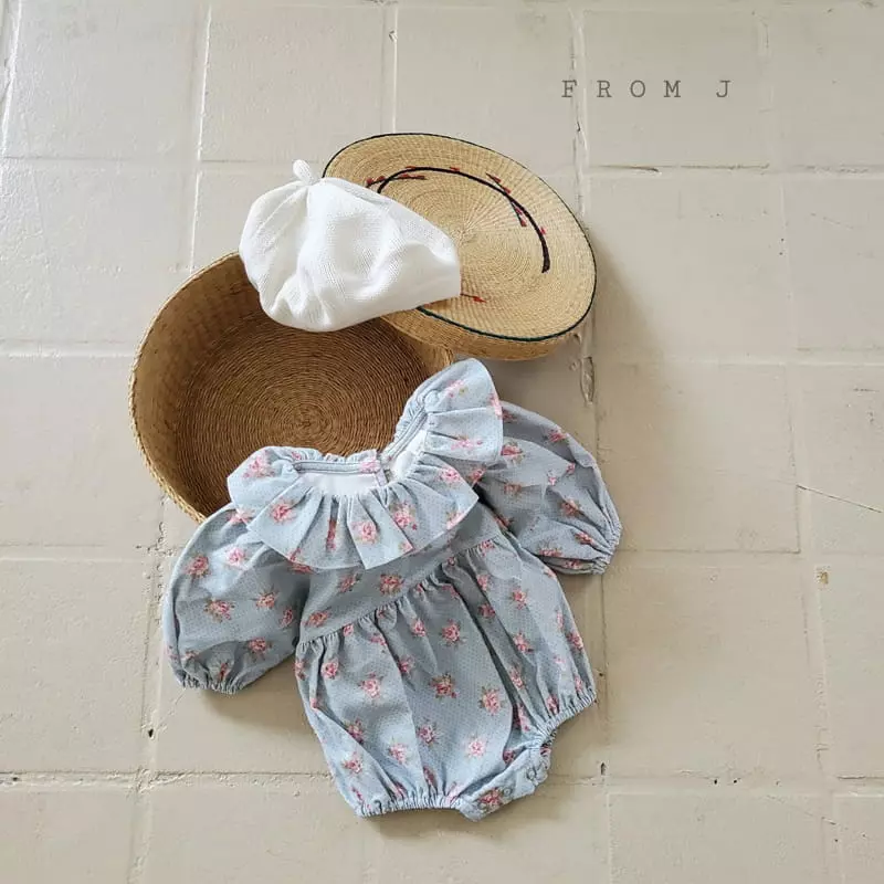 From J - Korean Baby Fashion - #babyoninstagram - Vely Frill bOdysuit - 2