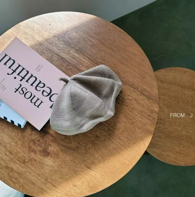 From J - Korean Baby Fashion - #babyoninstagram - Baby Knit Beret Hat - 6