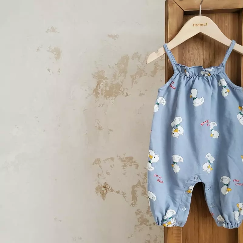 From J - Korean Baby Fashion - #babyootd - Donald Balloon Bodysuit - 11