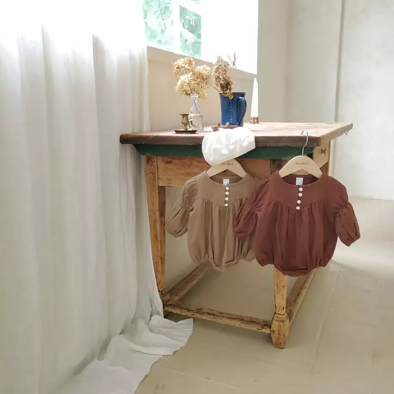 From J - Korean Baby Fashion - #babyootd - Bubble Bean Bodysuit - 8