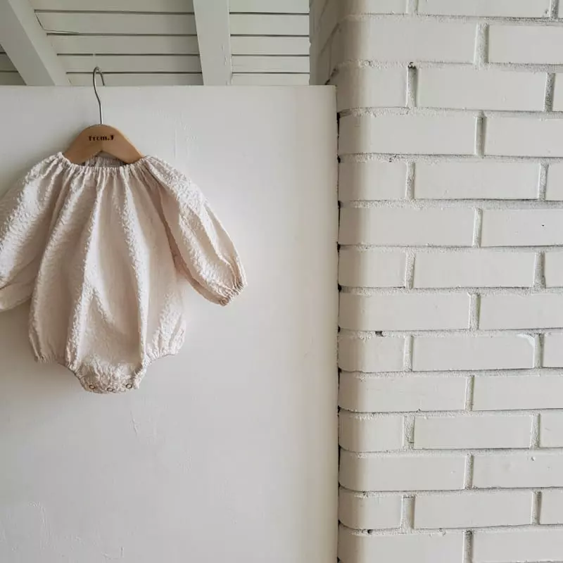 From J - Korean Baby Fashion - #babyootd - Embo Balloon Bodysuit - 7