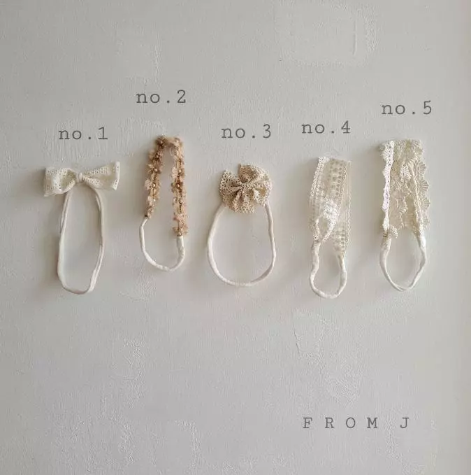 From J - Korean Baby Fashion - #babyootd - Baby Hairband no 1 2 3