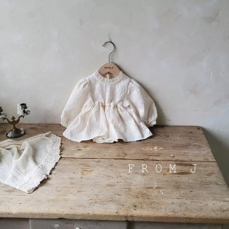 From J - Korean Baby Fashion - #babyoutfit - Dress Bodysuit - 2