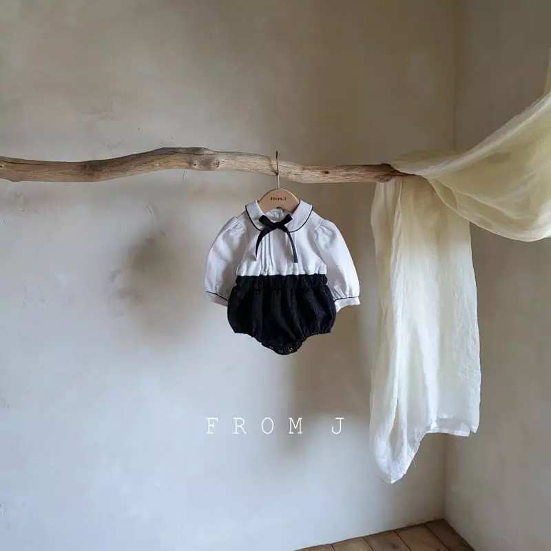 From J - Korean Baby Fashion - #babyoutfit - Pintuck Bodysuit