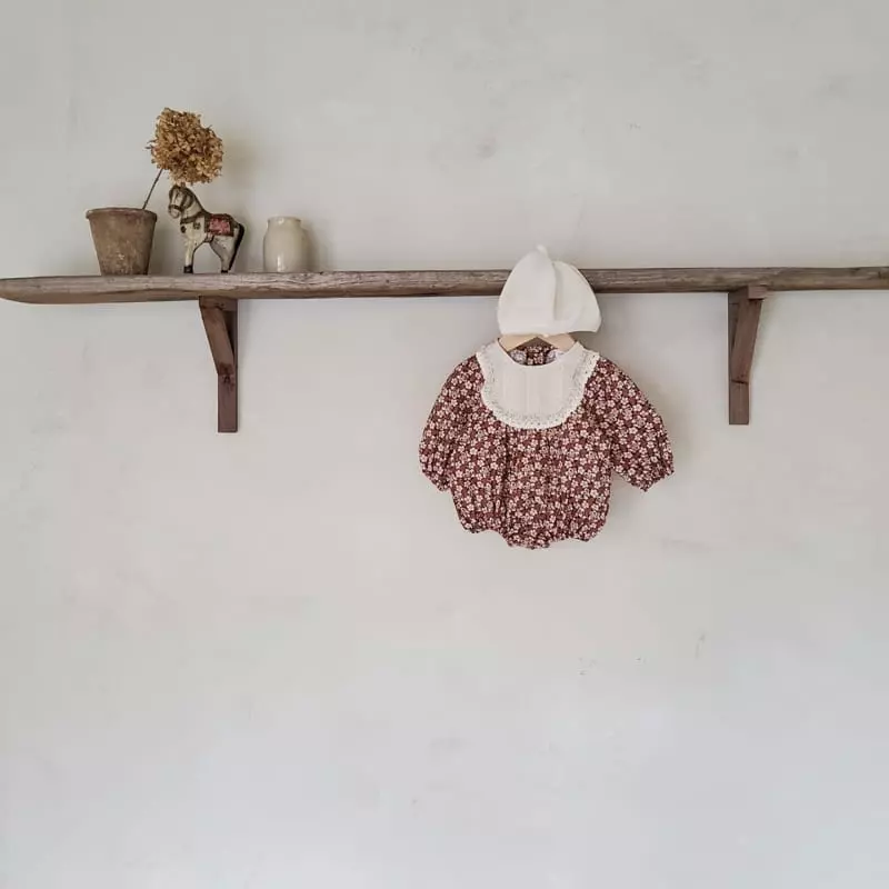 From J - Korean Baby Fashion - #babyoutfit - Daisy Flower Bodysuit - 12