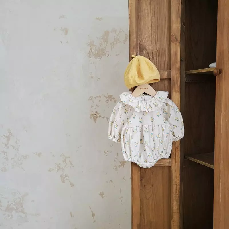 From J - Korean Baby Fashion - #babyootd - Vely Frill bOdysuit - 4