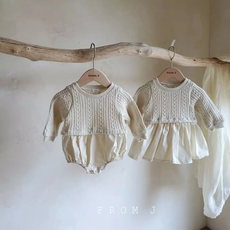 From J - Korean Baby Fashion - #babywear - Twist Bodysuit - 7