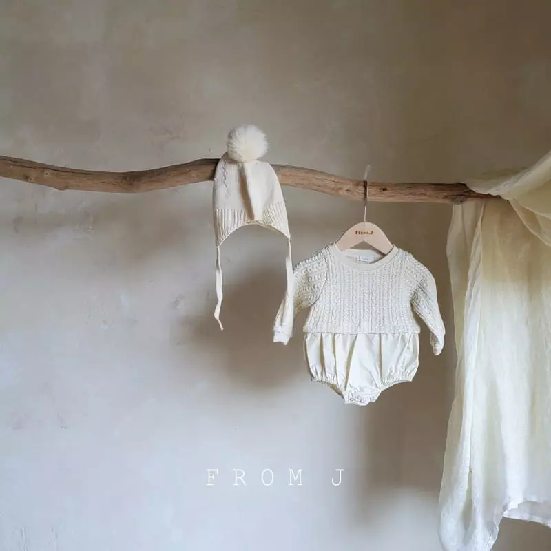 From J - Korean Baby Fashion - #onlinebabyboutique - Twist Bodysuit - 8