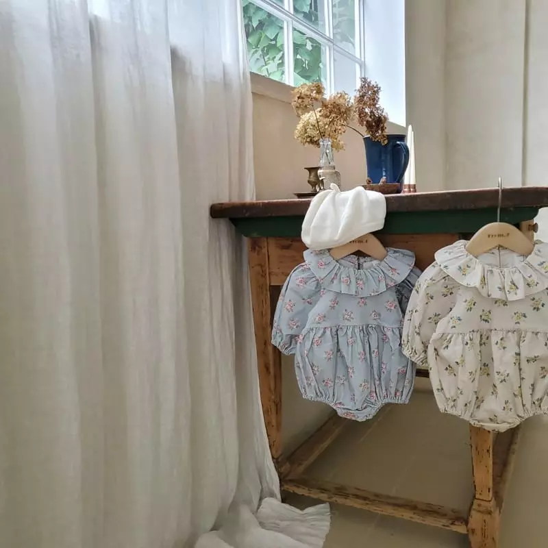 From J - Korean Baby Fashion - #onlinebabyshop - Vely Frill bOdysuit - 8