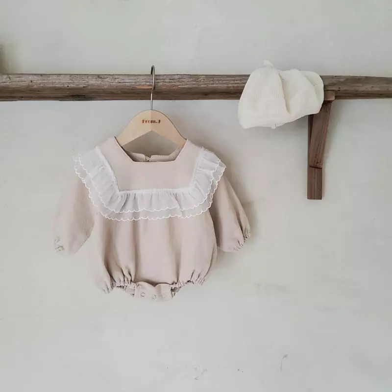 From J - Korean Baby Fashion - #onlinebabyshop - Ami Frill bOdysuit - 7