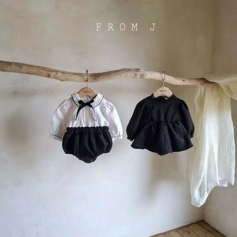 From J - Korean Baby Fashion - #smilingbaby - Pintuck Bodysuit - 6