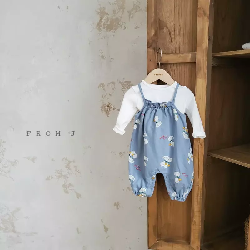 From J - Korean Baby Fashion - #smilingbaby - Donald Balloon Bodysuit - 2
