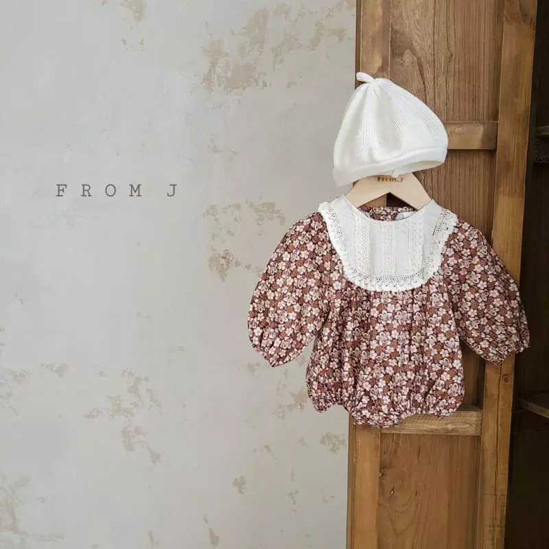 From J - Korean Baby Fashion - #smilingbaby - Daisy Flower Bodysuit