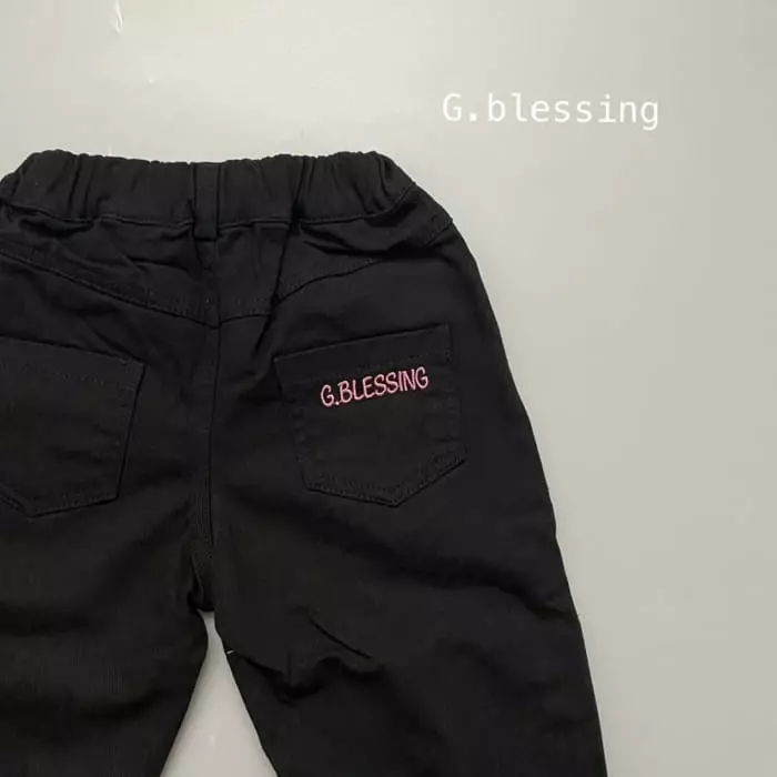 G Blessing - Korean Children Fashion - #Kfashion4kids - Embroidery Pants - 5