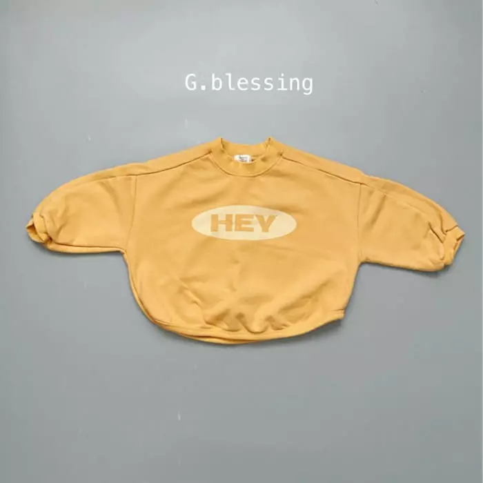 G Blessing - Korean Children Fashion - #kidzfashiontrend - Hey Sweatshirt - 4