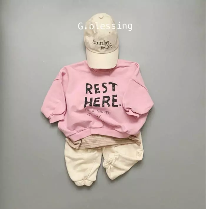 G Blessing - Korean Children Fashion - #childofig - Rest Sweatshirt - 6
