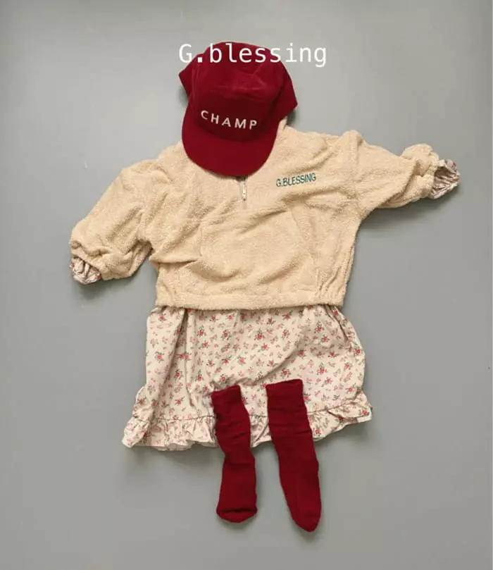 G Blessing - Korean Children Fashion - #childofig - Small Flower One-piece - 8